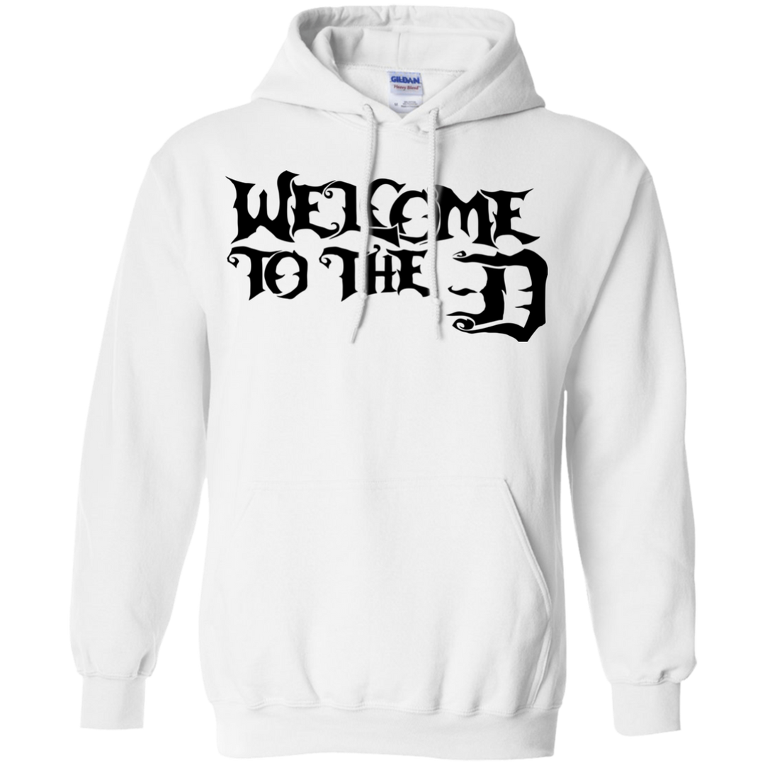 Welcome to the D Black Hoodie