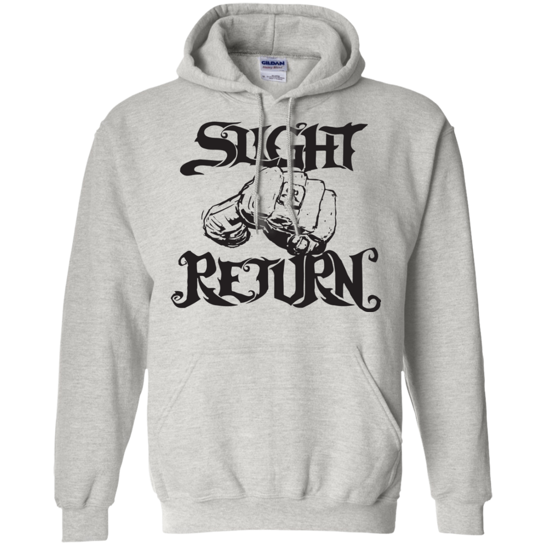 Slight return Fist Black Hoodie