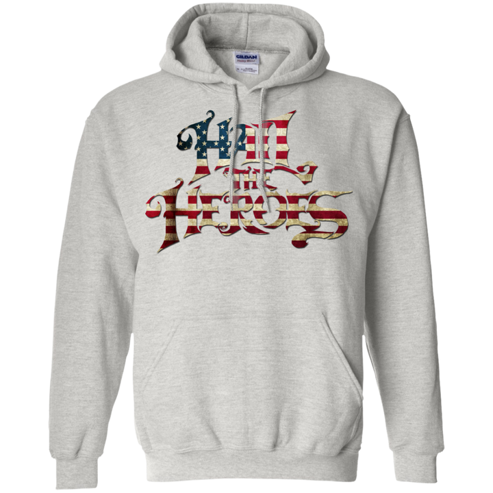 Hail the Heroes American Flag Hoodie