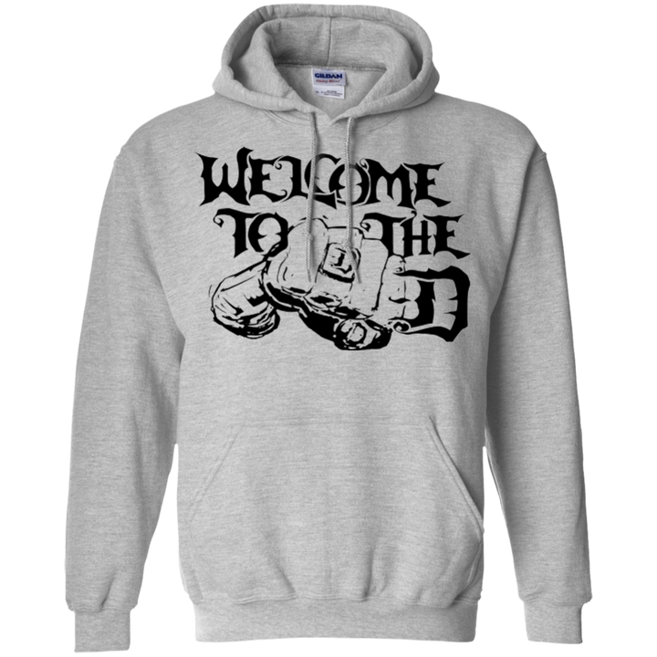 Welcome to the D Fist Black Hoodie