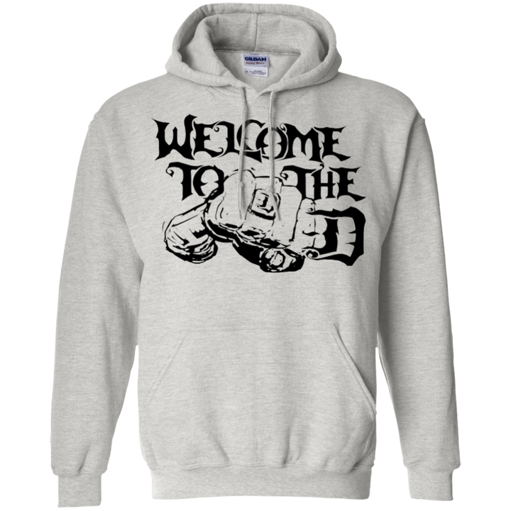 Welcome to the D Fist Black Hoodie