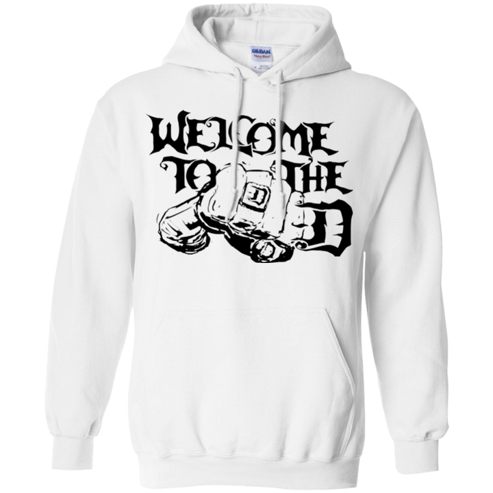 Welcome to the D Fist Black Hoodie