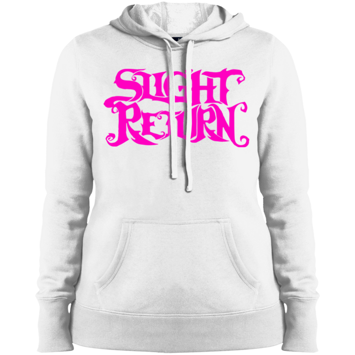 Slight Return Logo Pink Hooded Sweatshirt