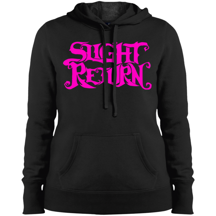 Slight Return Logo Pink Hooded Sweatshirt