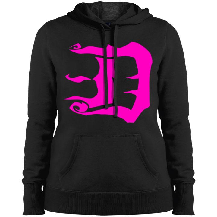 Pink D Hooded Sweatshirt