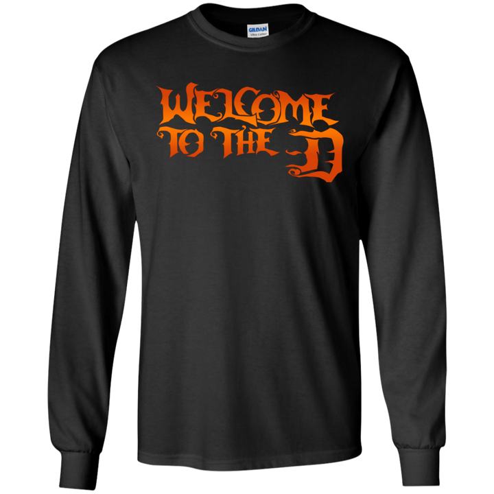 Welcome to the D Orange LS T-Shirt