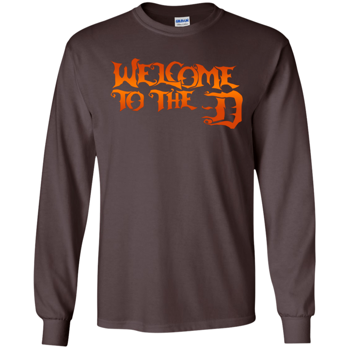 Welcome to the D Orange LS T-Shirt