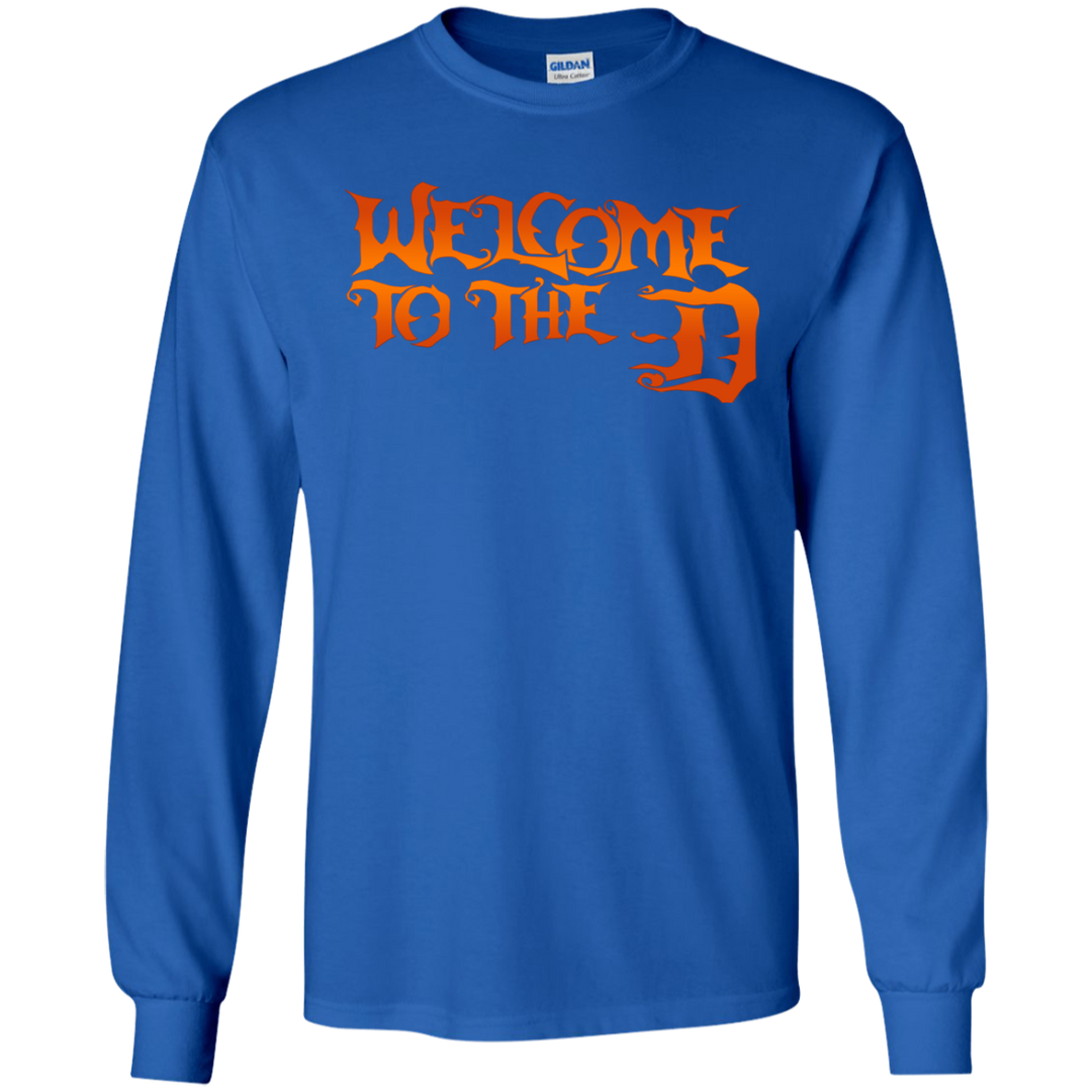 Welcome to the D Orange LS T-Shirt